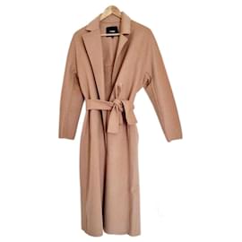 Maje-Coats, Outerwear-Camel