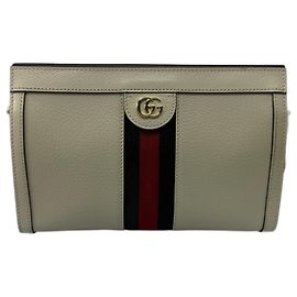 Gucci Ophidia Umhängetasche Aus weiß