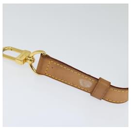 Louis Vuitton-LOUIS VUITTON Adjustable Shoulder Strap Leather 35.8""-42.5"" Beige Auth 94519-Beige