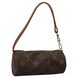 Louis Vuitton-LOUIS VUITTON Monogram Papillon Pouch LV Auth 104152-Monogram