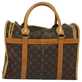 Louis Vuitton-LOUIS VUITTON Monogram Sac Chasseur 40 Pet Carry M41924 LV Auth bs22552-Monogram