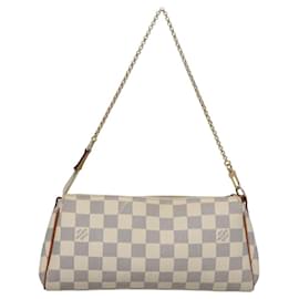 Louis Vuitton-LOUIS VUITTON Damier Azur Eva Shoulder Bag 2way N55214 LV Auth BA137-Other