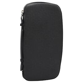 Louis Vuitton-LOUIS VUITTON Taiga Organizer Atoll Travel Case Ardoise M30652 LV Auth am7770-Grey