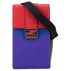 Fendi-FENDI Handbags T.  Leather-Red