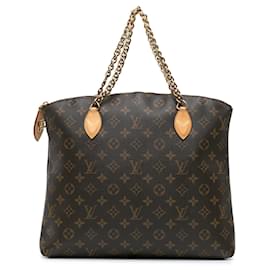 Louis Vuitton-LOUIS VUITTON Handbags T.  Cloth-Brown