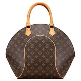 Louis Vuitton-LOUIS VUITTON Handbags T.  Leather-Brown