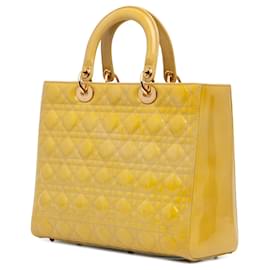 Dior-DIOR Handbags T.  Leather-Yellow