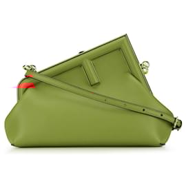 Fendi-FENDI Handbags T.  Leather-Red