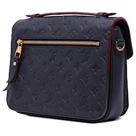 Louis Vuitton-LOUIS VUITTON Handbags T.  Leather-Blue