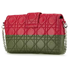 Dior-DIOR Handbags T.  Leather-Red