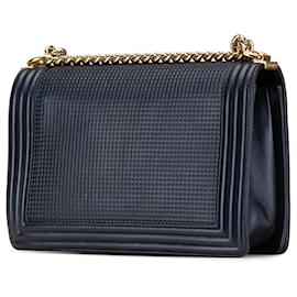 Chanel-CHANEL Handbags T.  Leather-Blue