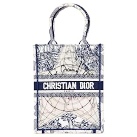 Dior-DIOR Handbags T.  Cloth-Blue