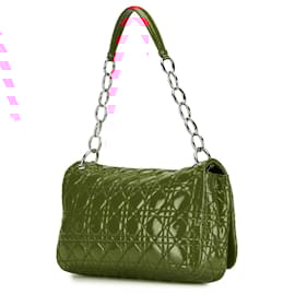 Dior-DIOR Handbags T.  Leather-Red