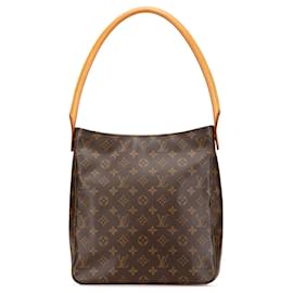 Louis Vuitton-LOUIS VUITTON Handbags T.  Leather-Brown