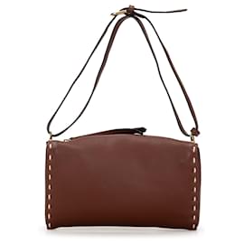 Fendi-Sacs à main FENDI T. Cuir-Marron
