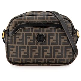 Fendi-FENDI Handbags T.  Leather-Brown