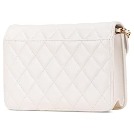 Chanel-CHANEL Handbags T.  Leather-White