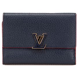 Bolsos, carteras y estuches LOUIS VUITTON T. Cuero Azul