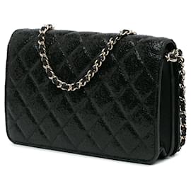 Chanel-CHANEL Handbags T.  Leather-Black
