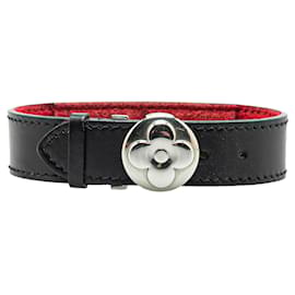 Louis Vuitton-LOUIS VUITTON Bracelets T.  Leather-Black