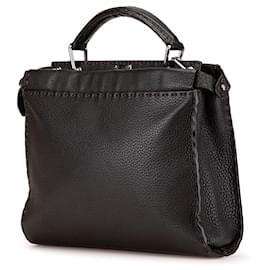 Fendi-FENDI Handbags T.  Leather-Brown