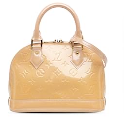 Louis Vuitton-LOUIS VUITTON Handbags T.  Leather-Camel