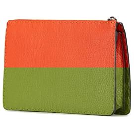 Fendi-FENDI Clutch bags T.  Leather-Orange