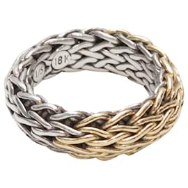 Autre Marque-JOHN HARDY Rings T.International S Yellow gold-Silvery
