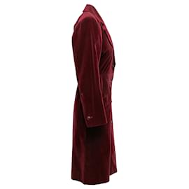 Autre Marque-NON SIGNE / UNSIGNED Coats T.FR 36 Velvet-Red