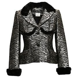 Autre Marque-NON SIGNE / UNSIGNED Jackets T.FR 40 Synthetic-Black