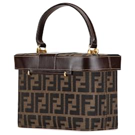 Fendi-FENDI Handbags T.  Leather-Brown