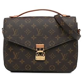 Louis Vuitton-LOUIS VUITTON Handbags T.  Leather-Brown