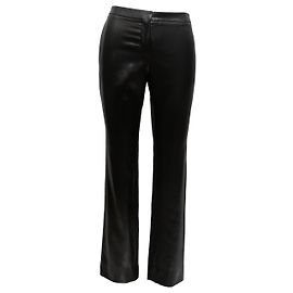 CHANEL Trousers T.FR 36 Synthetic Black