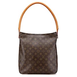 Louis Vuitton-LOUIS VUITTON Handbags T.  Leather-Brown