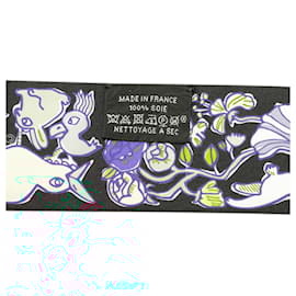 Hermès-HERMES Scarves T.  Silk-Black