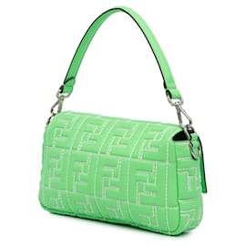 Fendi-FENDI Handbags T.  Leather-Green