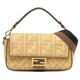Fendi-FENDI Handbags T.  Leather-Camel