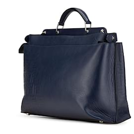 Fendi-FENDI Handbags T.  Leather-Blue