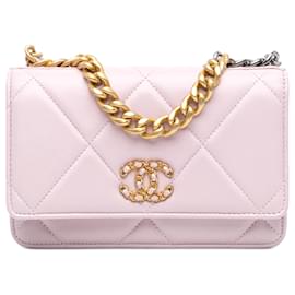 Chanel-CHANEL Handbags T.  Leather-Pink