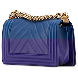 Chanel-CHANEL Handbags T.  Leather-Blue