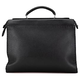 Fendi-FENDI Handbags T.  Leather-Black