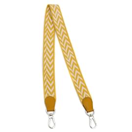 Hermès-HERMES Bag charms T.  Leather-Yellow
