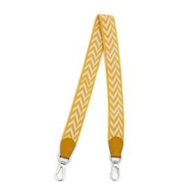 Hermès-HERMES Bag charms T.  Leather-Yellow