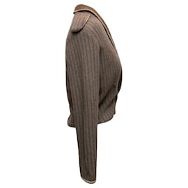 Gucci-GUCCI Jackets T.International S Wool-Brown