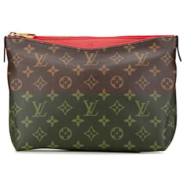 Louis Vuitton-LOUIS VUITTON Handbags T.  Leather-Brown