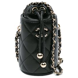 Chanel-CHANEL Handbags T.  Leather-Black