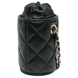 Chanel-CHANEL Handbags T.  Leather-Black