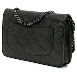 Chanel-CHANEL Handbags T.  Leather-Black