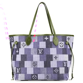 Louis Vuitton-Bolsas LOUIS VUITTON T. Couro-Azul