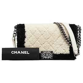 Chanel-CHANEL Handbags T.  Leather-White